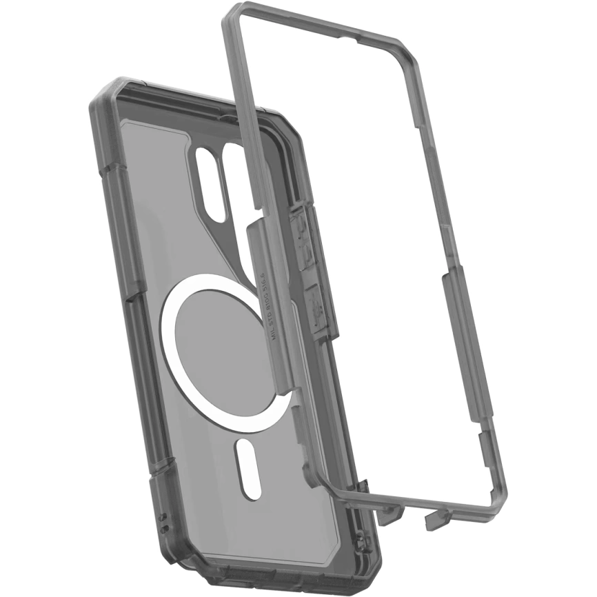 Чехол UAG Trooper Case with MagSafe для Samsung Galaxy S26 Ultra Ash (214516113131) фото 6