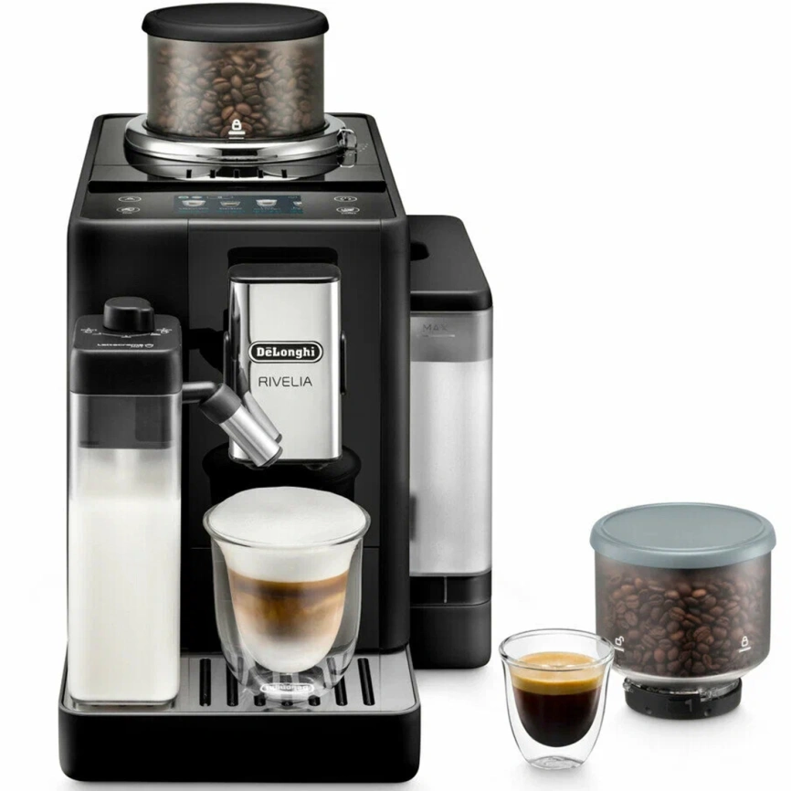 Кофемашина DeLonghi Rivelia Perfetto EXAM440.55.B Black фото 2