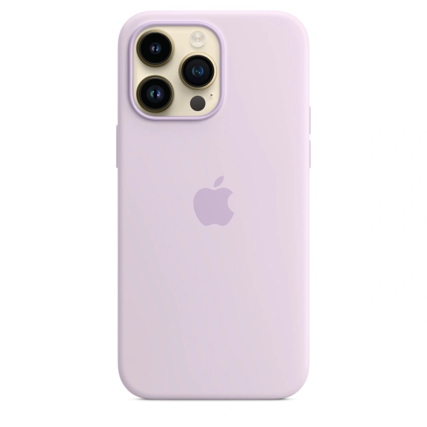 Силиконовый чехол Apple MagSafe для iPhone 14 Pro Lilac фото 4