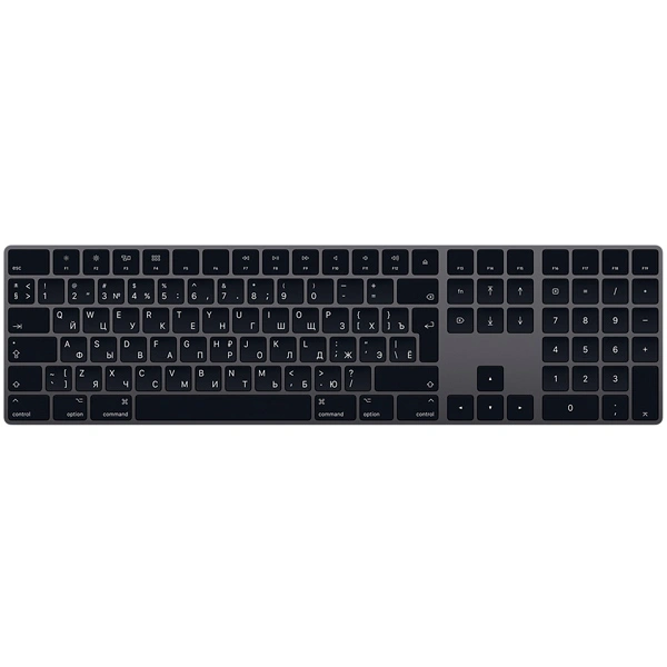 Клавиатура беспроводная Apple Magic Keyboard Numeric Keypad Space Gray (MRMH2RS/A) фото 1