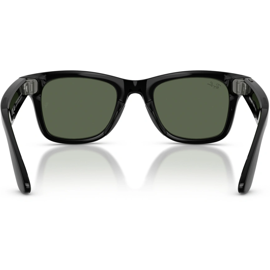 Умные очки Ray-Ban Wayfarer (Gen 2) Shiny Black/G-15 (RW4012) L Green фото 4