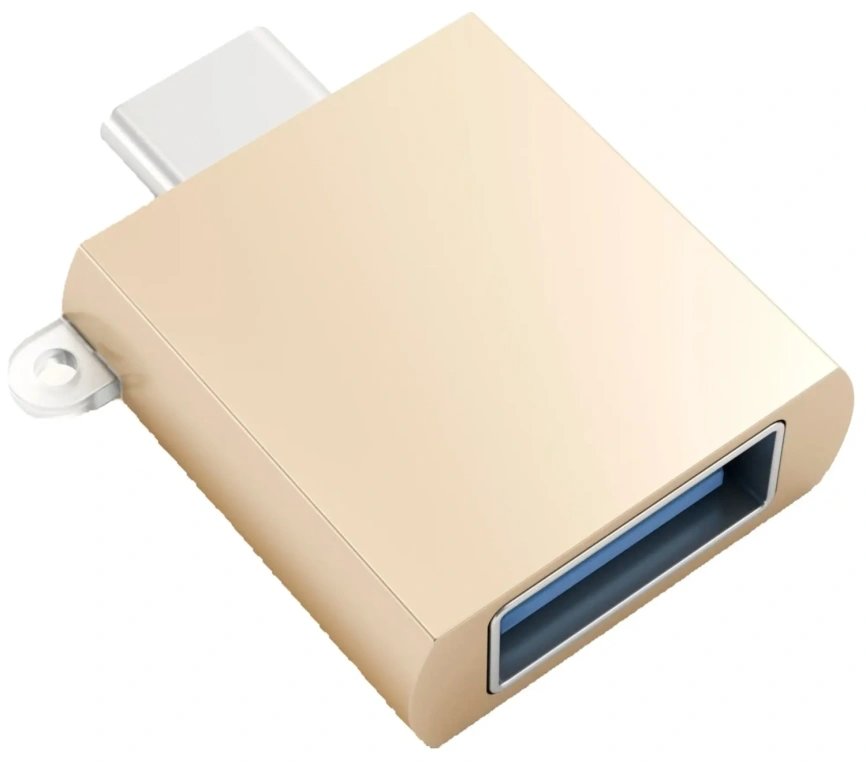 Хаб Satechi USB-C 2 в 1 (ST-TCUAG) Gold фото 1