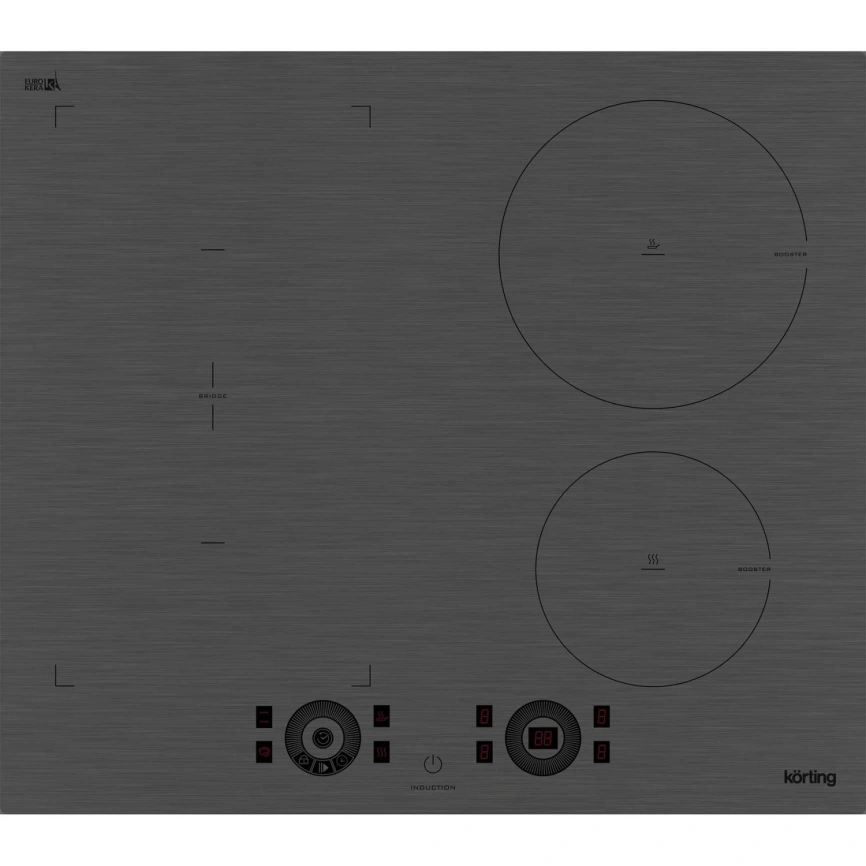 Индукционная варочная панель Korting HIB 64870 Smart Gray фото 1