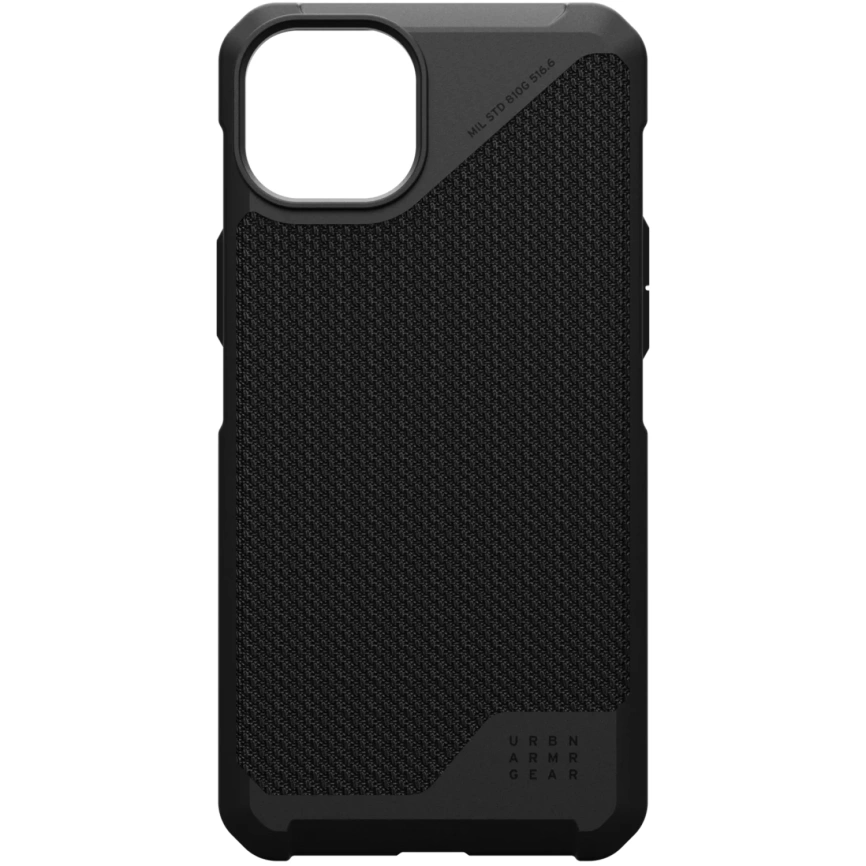 Чехол UAG с поддержкой MagSafe Metropolis LT для iPhone 15 Plus Kevlar Black (114308113940) фото 1