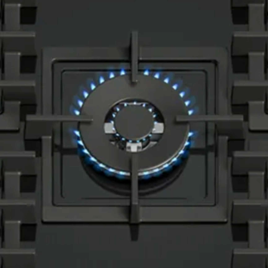 Газовая варочная панель Bosch Serie 6 PPQ7A6I45 Black фото 5