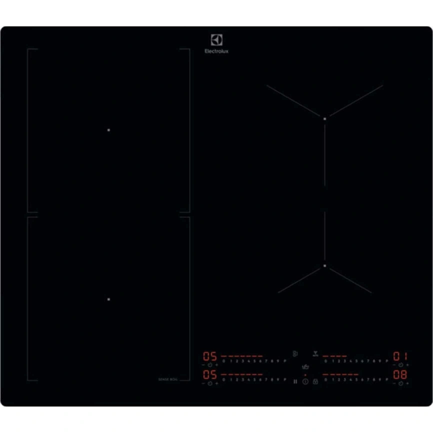 Индукционная варочная панель Electrolux KIS62453I Black фото 1