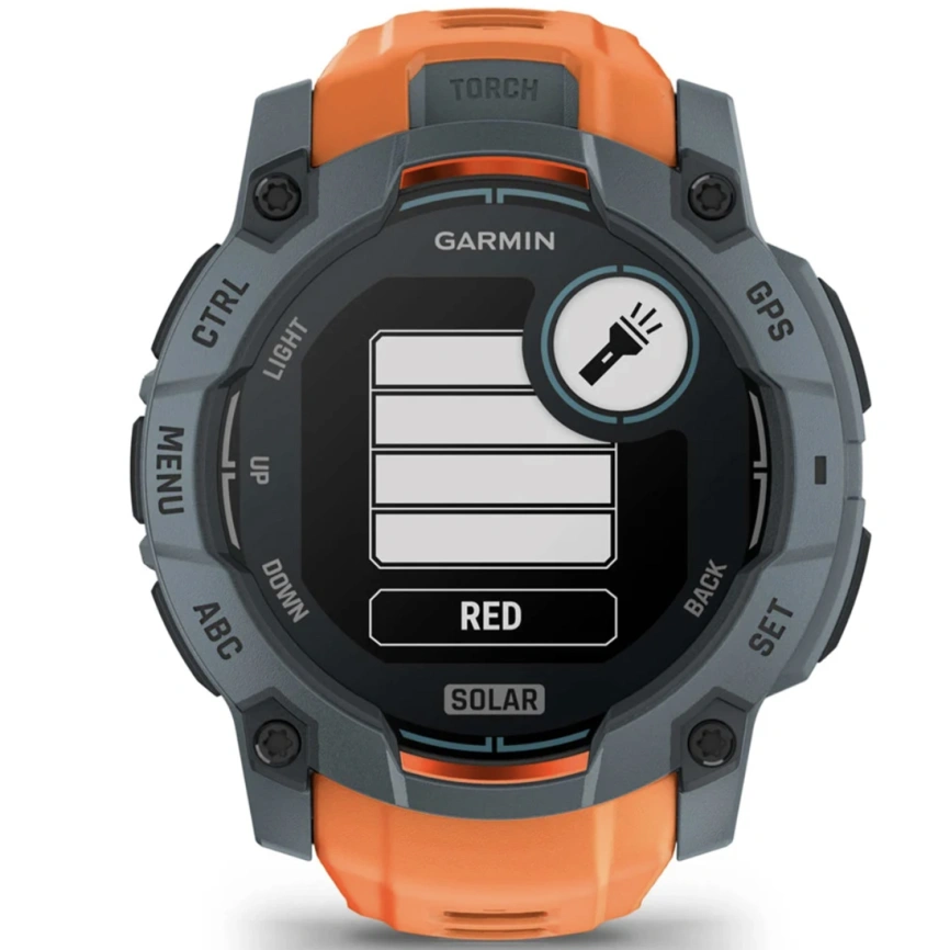 Смарт-часы Garmin Instinct 3 50mm Solar Twilight with Solstice Band (010-02935-01) фото 8