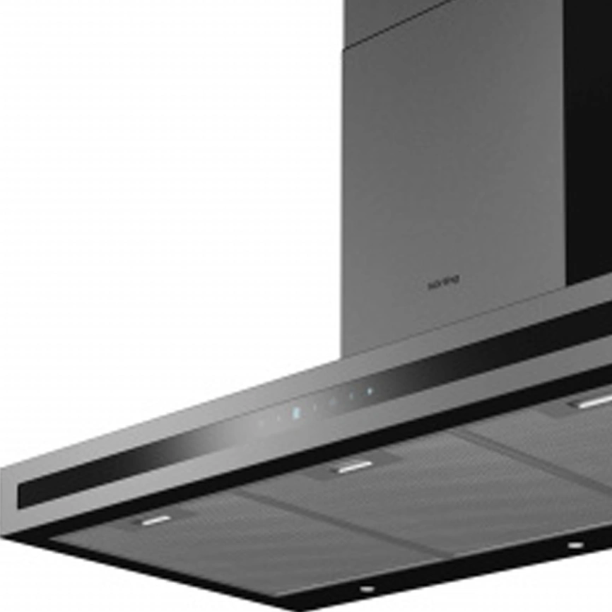 Встраиваемая вытяжка Korting KHC 9877 N Black фото 2