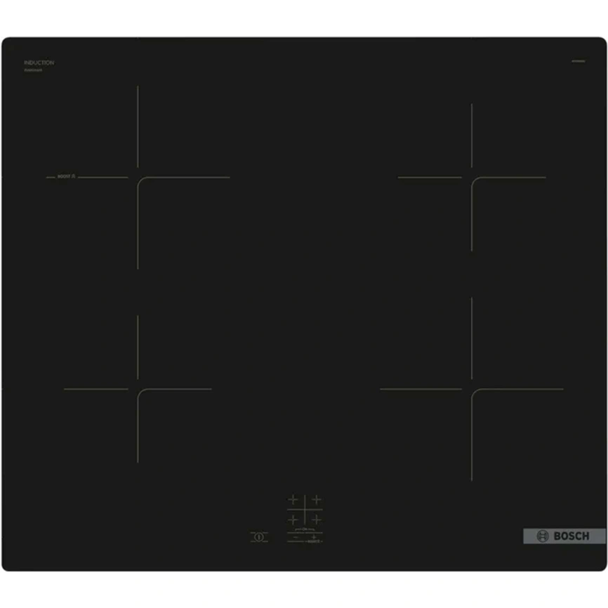 Индукционная варочная панель Bosch Serie 2 PUG61KAA5E Black фото 1