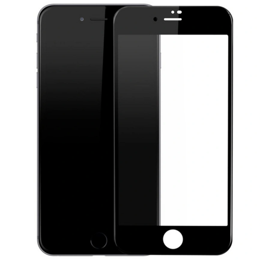 Защитное стекло GLASS-M для iPhone SE (2020) Black фото 1