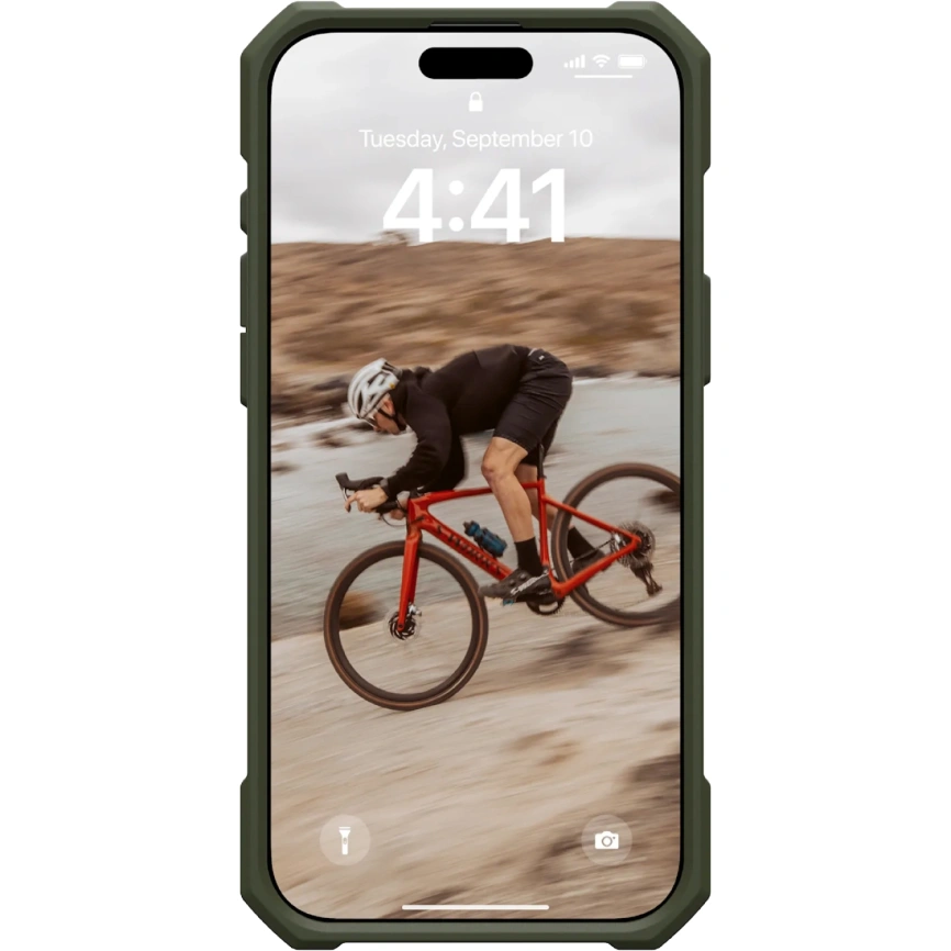 Чехол UAG MagSafe Essential Armor для iPhone 16 Pro Max Olive Drab фото 3