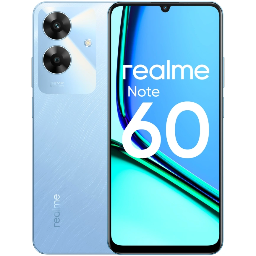 Смартфон Realme Note 60 4/128Gb Voyage Blue фото 7