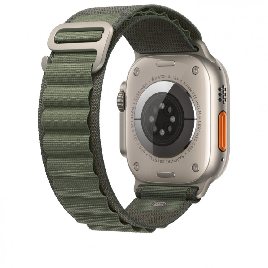 Ремешок Apple Watch Ultra 49mm Green Alpine Loop S фото 1