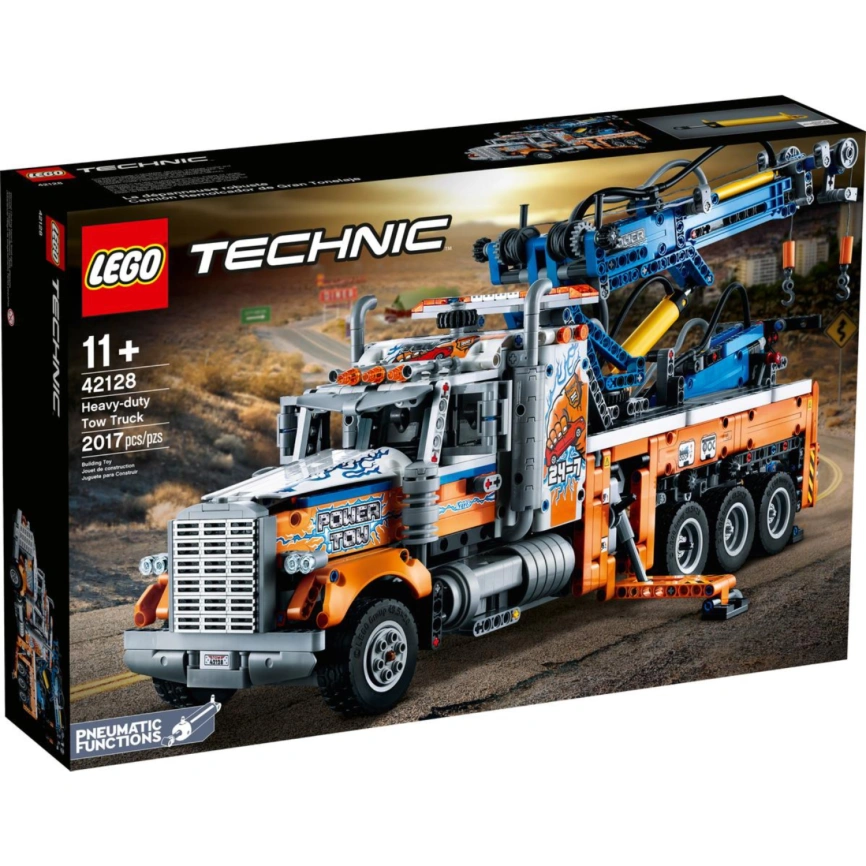 Конструктор LEGO Technic Heavy-duty Tow Truck 42128 фото 8