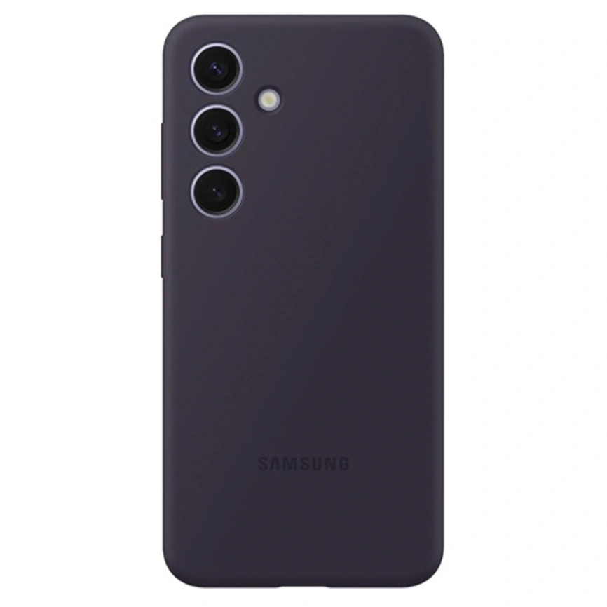 Чехол Samsung Silicone Case для S24 Dark Violet фото 1
