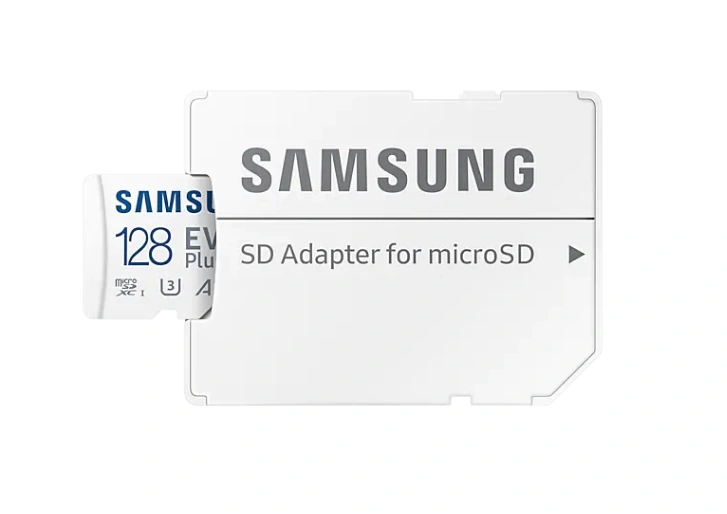 Карта памяти Samsung EVO Plus 128GB MicroSDXC Class 10/UHS-I/U3/130Мб/с MB-MC128KA фото 3