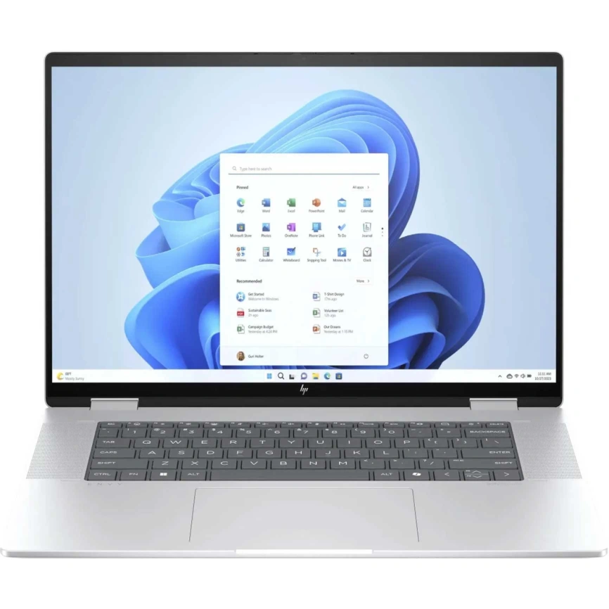 Ноутбук HP Envy x360 16-ad0006ci 16 WUXGA IPS/ R5-8640HS/16Gb/512Gb SSD (B4LY7EA) Silver фото 3