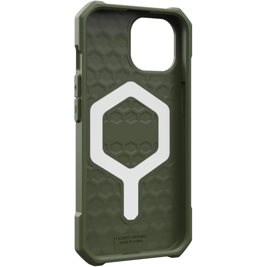 Чехол UAG Essential Armor with MagSafe для iPhone 15 Olive Drab (114288117272) фото 2