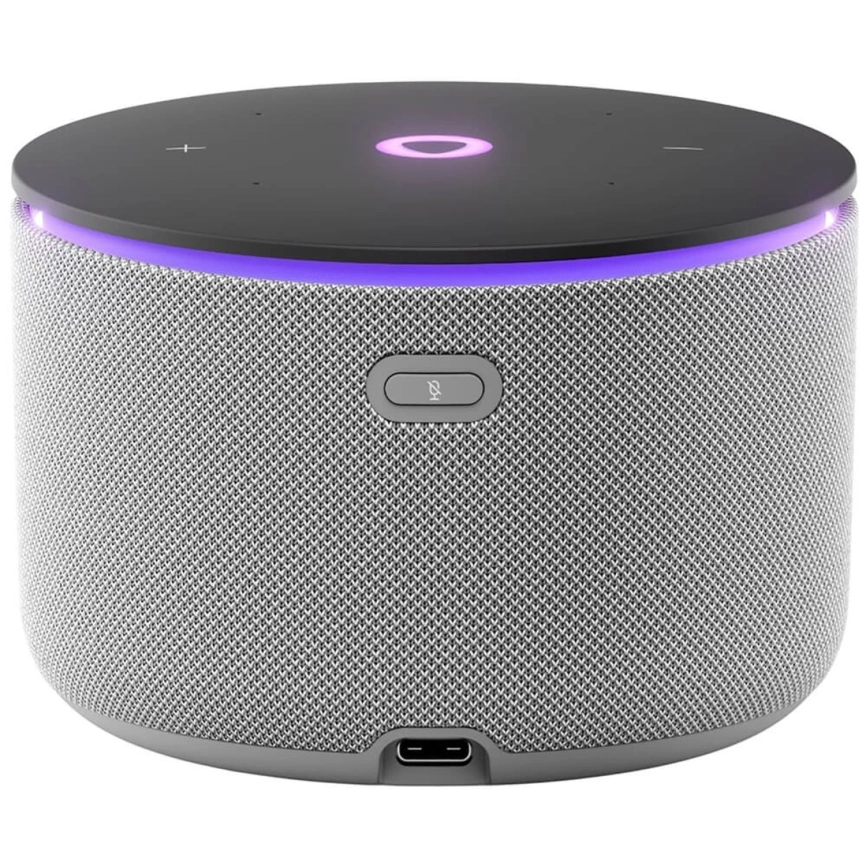 Умная колонка Яндекс Станция Мини 3 Про с Zigbee , Серый фото 4