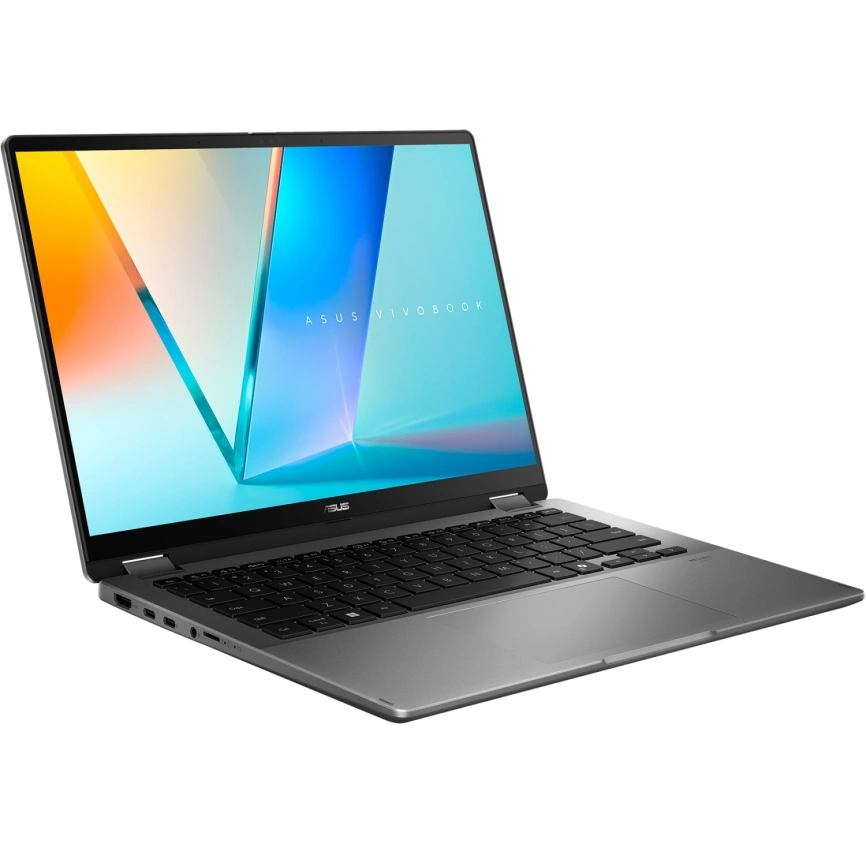 Ноутбук ASUS VivoBook 14 Flip TP3407SA-QL055W 14 WUXGA OLED/ i7-256V Ultra/16GB/1TB SSD (90NB14Y1-M00690) Matte Gray фото 3