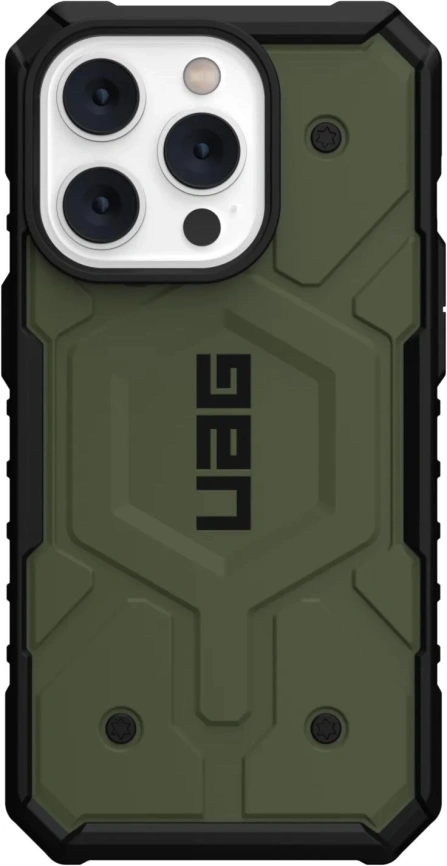 Чехол UAG Pathfinder For MagSafe для iPhone 14 Pro Olive фото 3