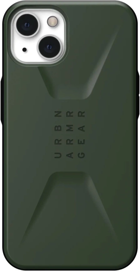 Чехол UAG Civilian для iPhone 13 (810070364489) Olive фото 6
