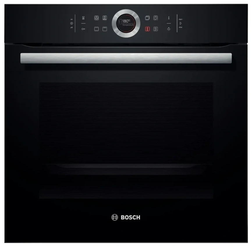 Электрический духовой шкаф Bosch Serie 8 HBG633BB1 Black фото 1