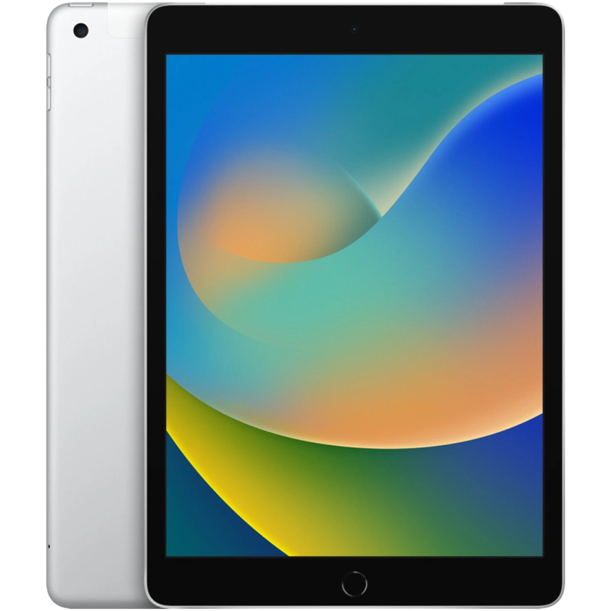 Планшет Apple iPad 10.2 (2021) Wi-Fi + Cellular 256Gb Silver (MK4H3) фото 1