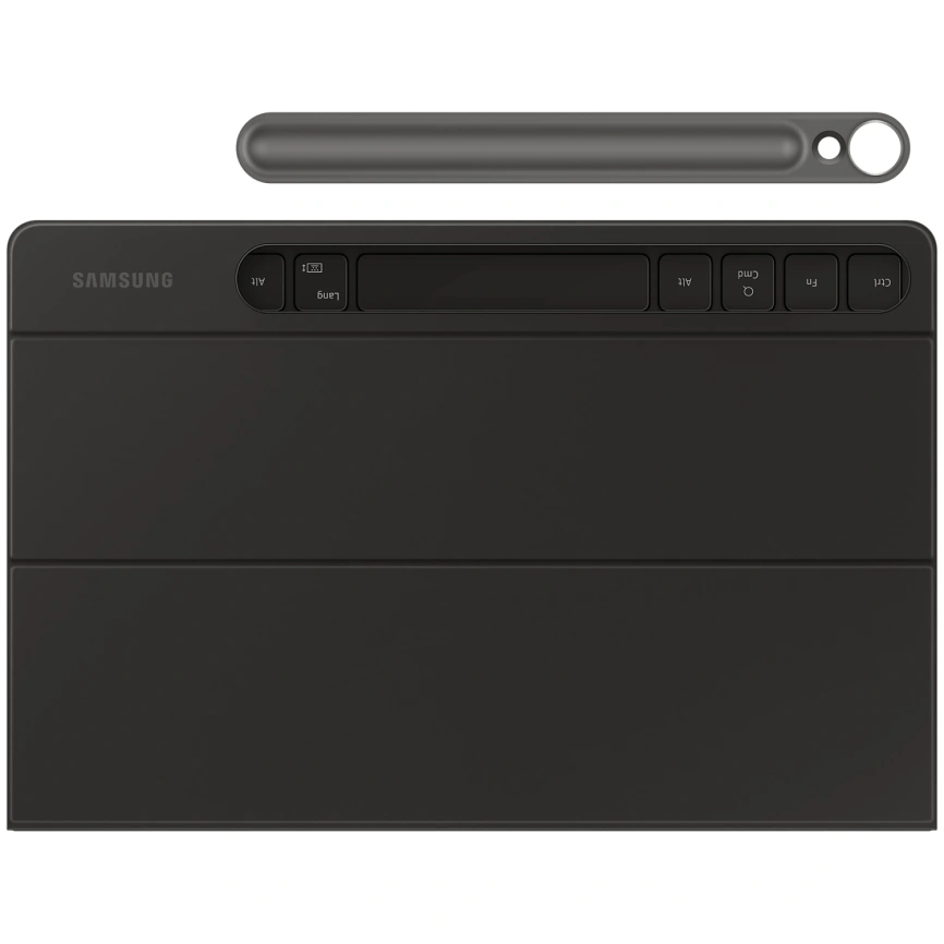 Чехол-клавиатура Samsung Book Cover Keyboard Slim для Galaxy Tab S9/S9 FE Black (EF-DX710) фото 3