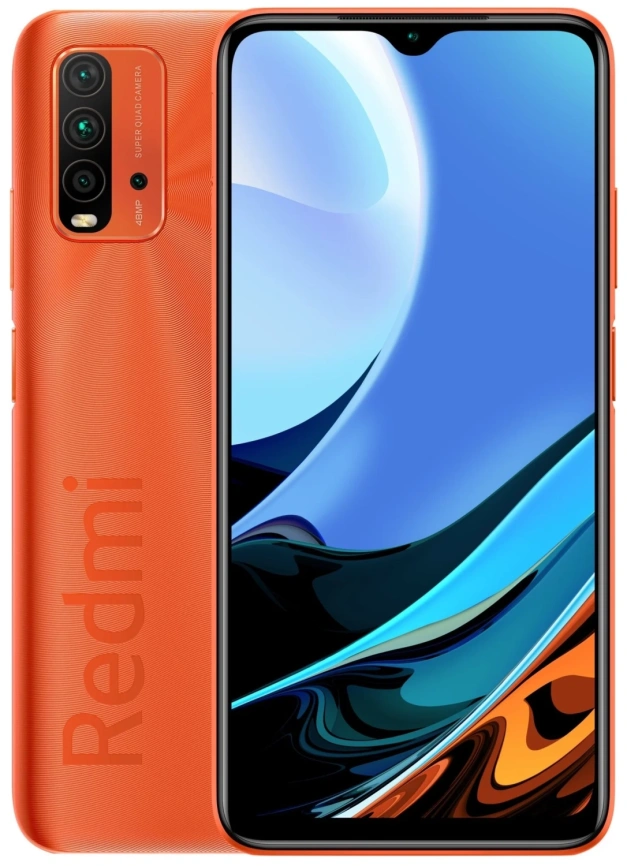 Смартфон XiaoMi Redmi 9T 4/128Gb NFC Sunset Orange (Оранжевый) фото 1