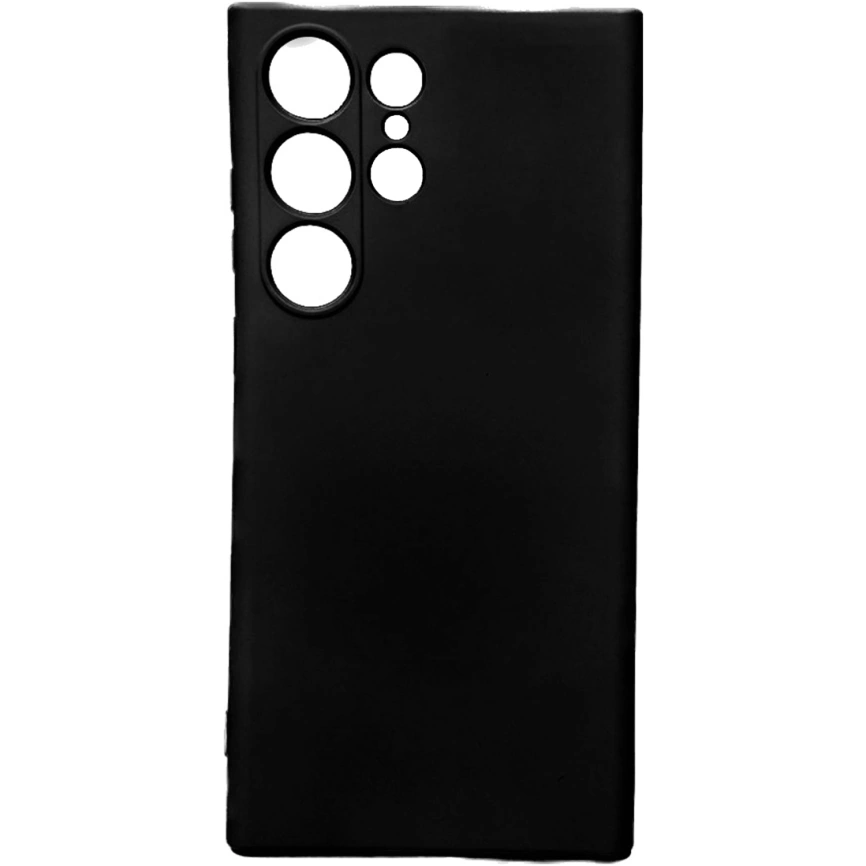 Чехол Silicone Cover для Galaxy S23 Ultra Black фото 1