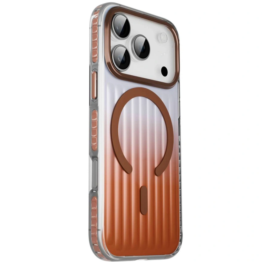 Чехол Gurdini Ocean Case Transparent для iPhone 17 Pro Max Bronze фото 1