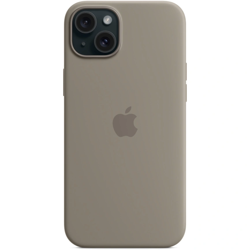 Силиконовый чехол Apple MagSafe для iPhone 15 Plus Clay фото 3