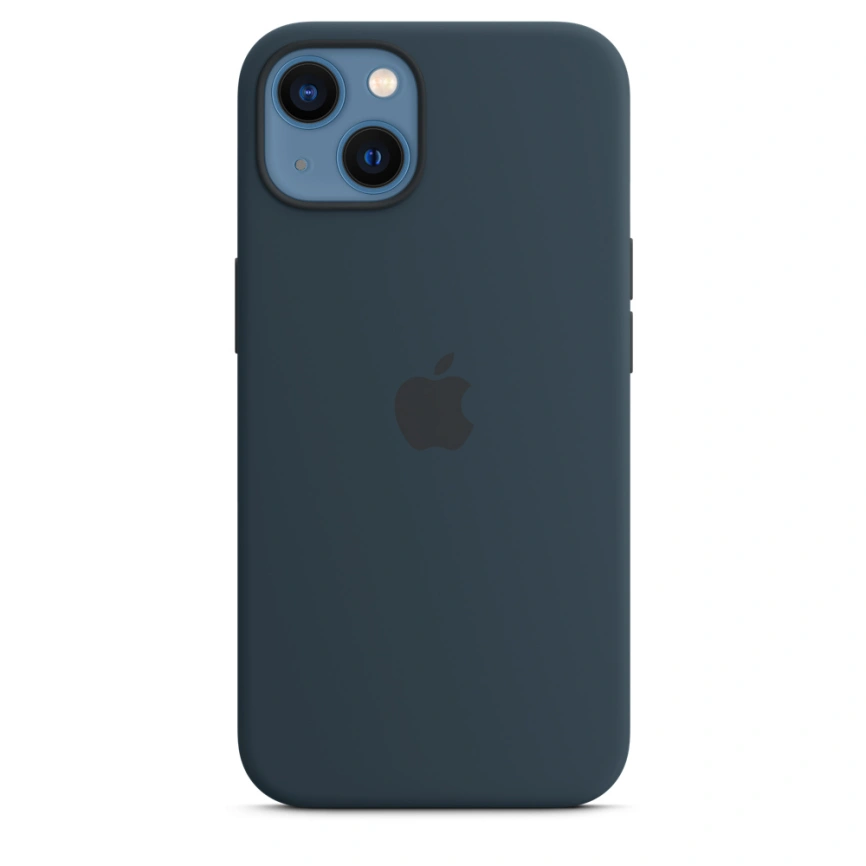 Силиконовый чехол Apple MagSafe для iPhone 13 Blue фото 5
