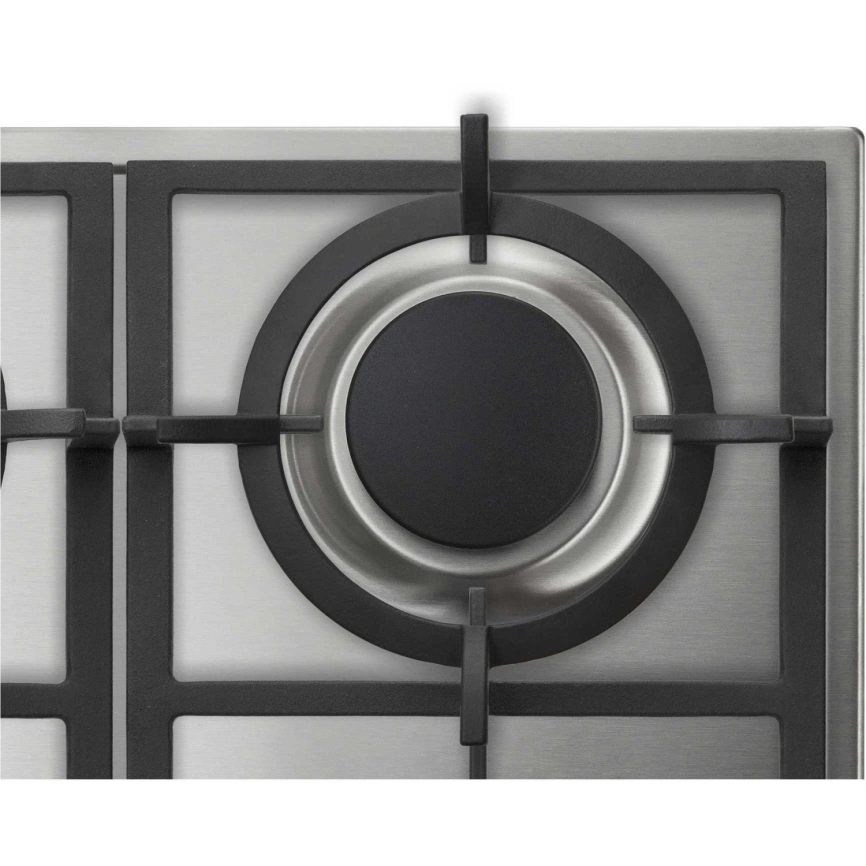 Газовая варочная панель Korting HG 665 CX Stainless Steel фото 2