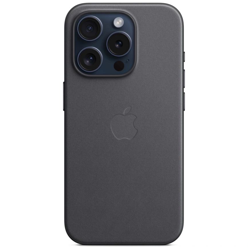 Чехол Apple FineWoven with MagSafe для iPhone 15 Pro Max Black фото 5