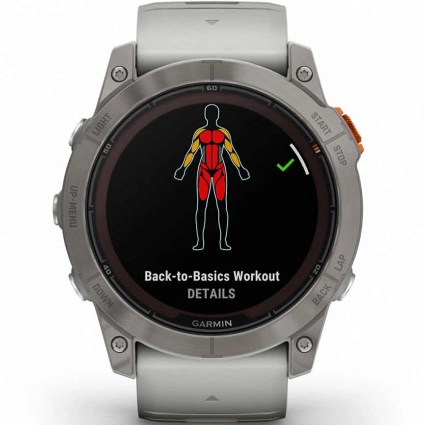 Умные часы Garmin Fenix 7X Pro Sapphire Solar Edition (010-02778-15) Gray/Ember Orange фото 8