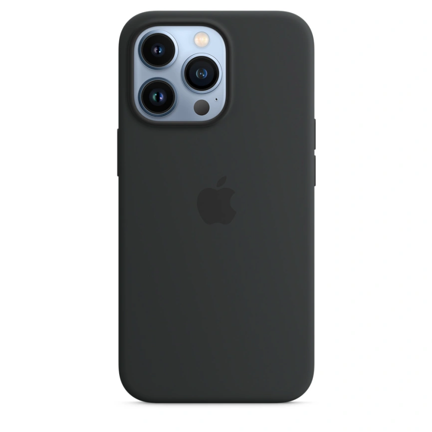 Силиконовый чехол Apple MagSafe для iPhone 13 Pro Dark Night фото 6
