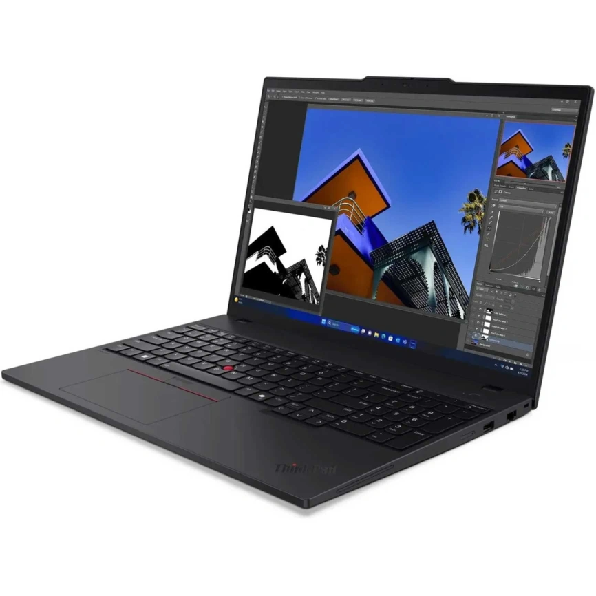 Ноутбук Lenovo ThinkPad T16 G3 16 IPS/ i5-125U Ultra/16Gb/512Gb SSD (21MQS0T500) Black фото 4