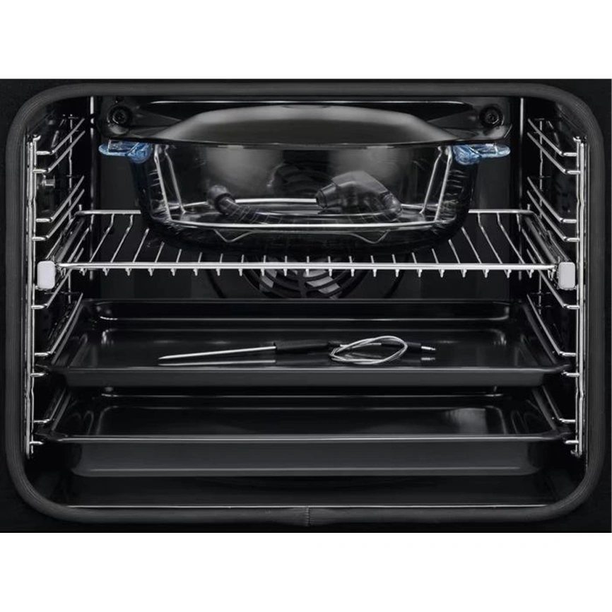 Электрический духовой шкаф Electrolux KOCBP39WX Black/Stainless Steel фото 3