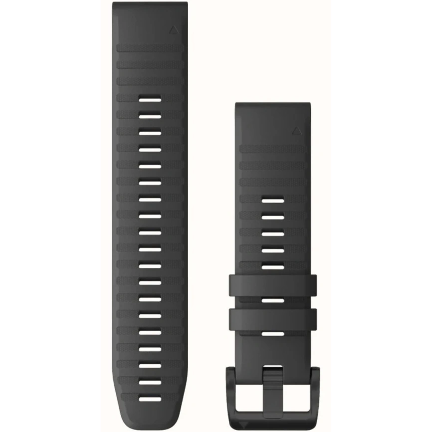 Ремешок Garmin QuickFit Silicone Watch Band (010-12863-22) 22mm Black/Gray фото 1