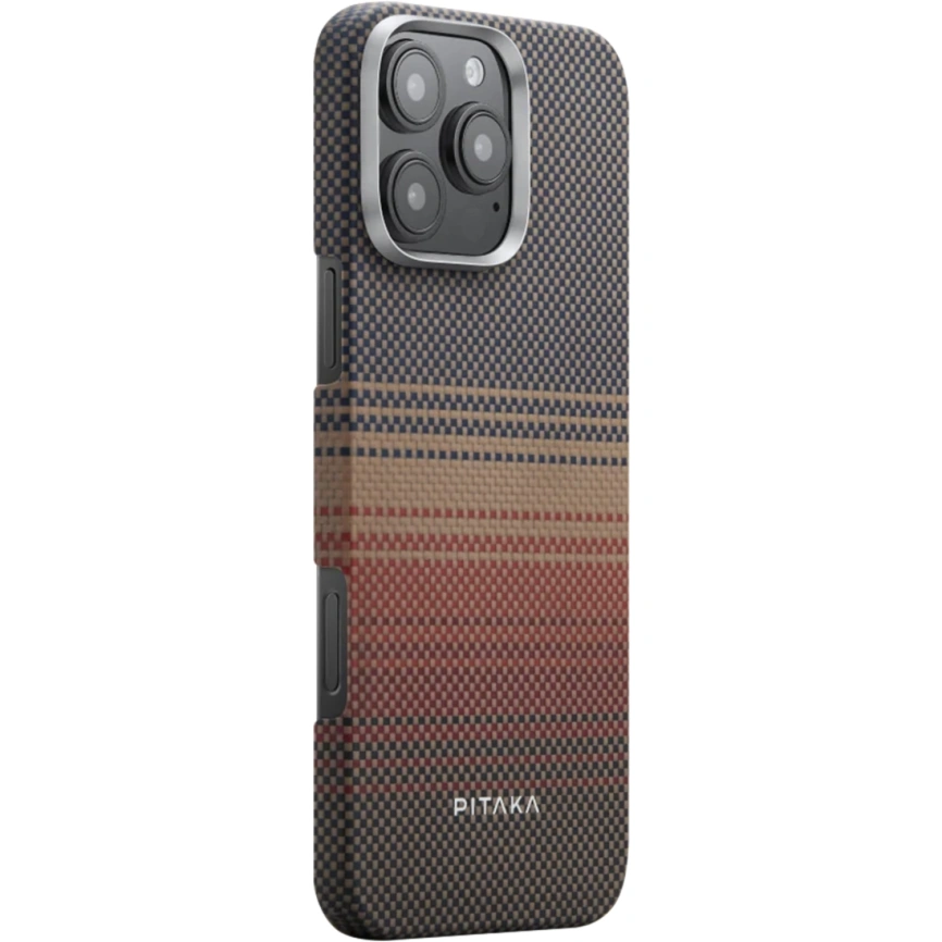 Чехол Pitaka Tactile Woven case для iPhone 16 Pro Max Sunset фото 3