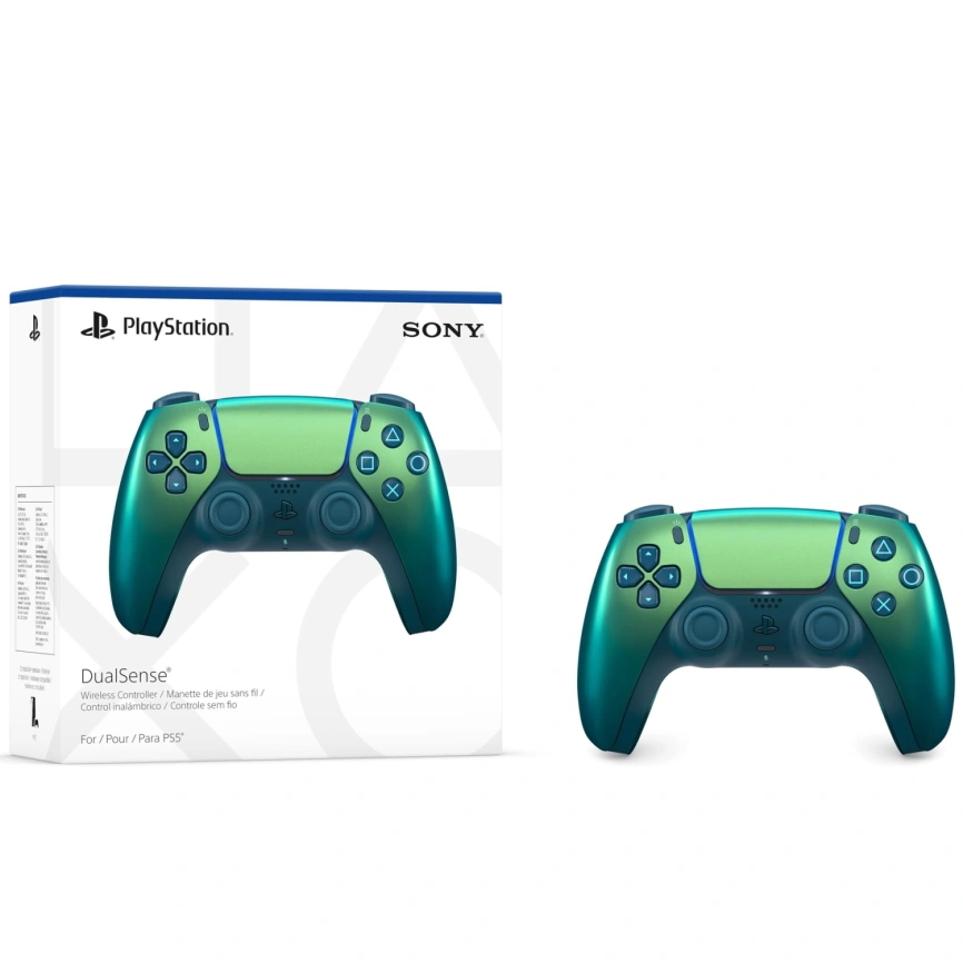 Джойстик беспроводной Sony DualSense для PS5 Chroma Teal фото 6