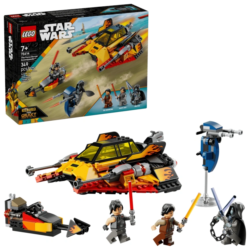 Конструктор LEGO Star Wars The Force Burner Snowspeeder 75414 фото 1
