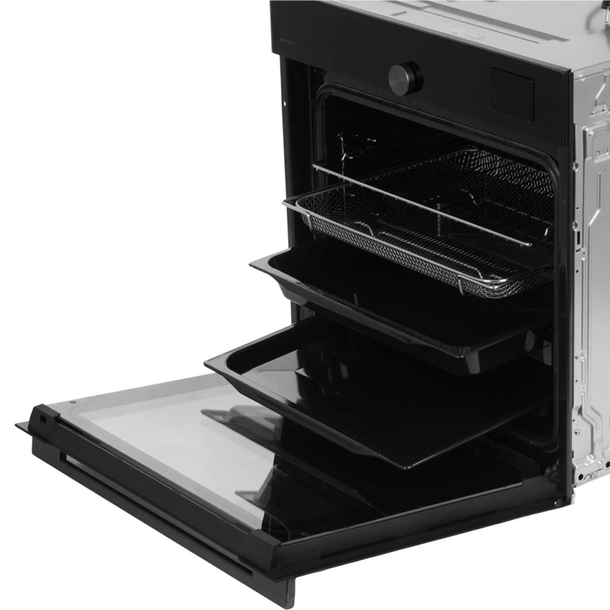 Электрический духовой шкаф Gorenje BSA6138B Black/Stainless Steel фото 4