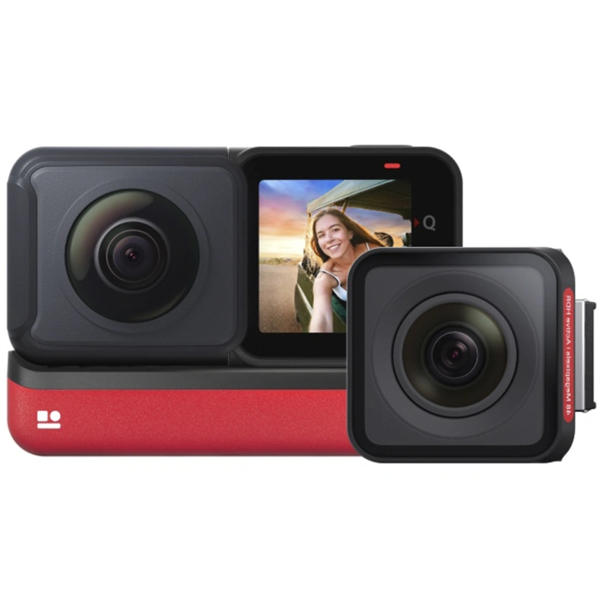 Экшн-камера Insta360 One RS Twin Black/Red фото 2