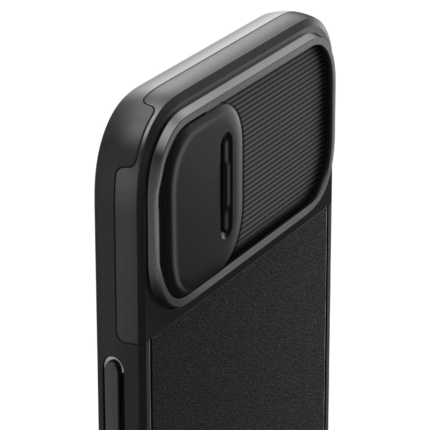 Чехол Spigen Optik Armor (MagFit) для iPhone 14 (ACS05070) Black фото 1