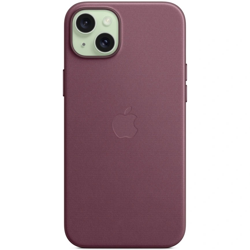 Чехол Apple FineWoven with MagSafe для iPhone 15 Plus Mulberry фото 2