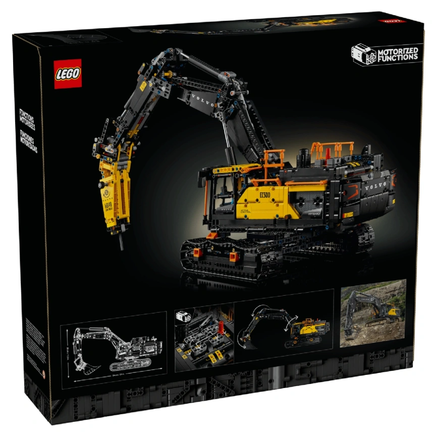 Конструктор LEGO Technic Volvo EC500 Hybrid Excavator 42215 фото 6
