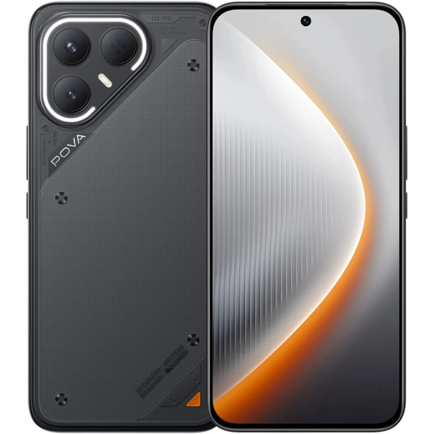 Смартфон Tecno Pova 7 Pro 8/128Gb Geek Black фото 1